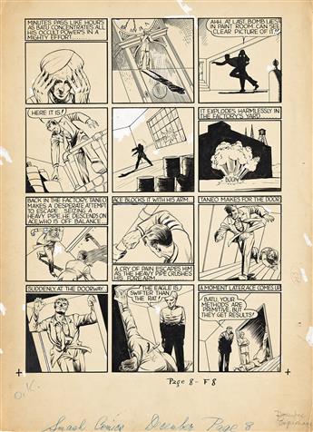 WILL EISNER (1917-2005) "Minutes pass like hours."